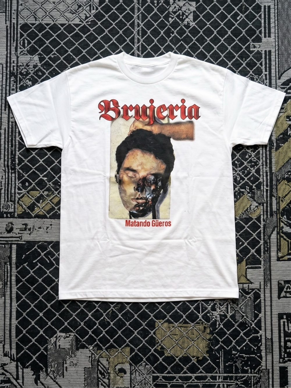 Brujeria Matando Güeros Band Graphic Tee - Gildan Heavy Cotton